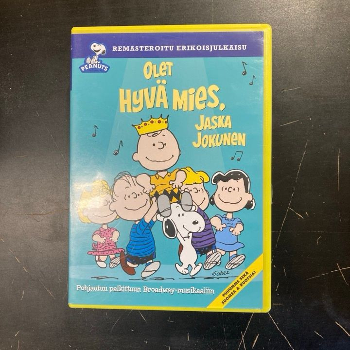 Olet hyvä mies, Jaska Jokunen DVD (VG+/M-) -animaatio-